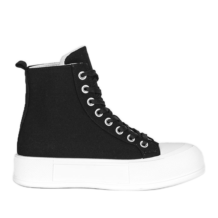 Sneakers nere su suola alta Natasha nero