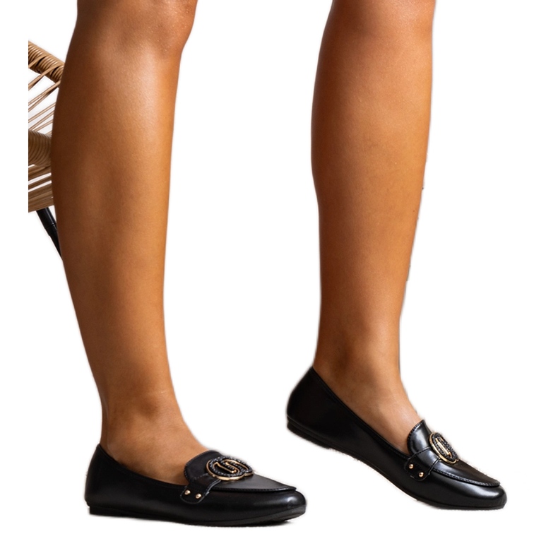 Mocassini da donna neri di Eleena nero