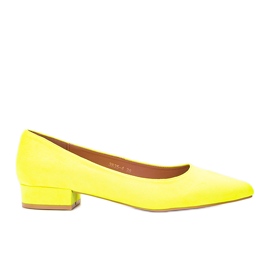 I tacchi alti gialli fluo di Jody giallo