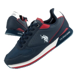 Scarpe da ginnastica US Polo ASSN. M NOBIL003A-DBL-RED05 bianco rosso blu navy