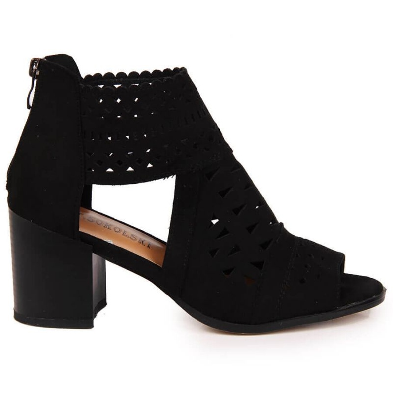 Sandali traforati T.Sokolski W SCA158 neri nero