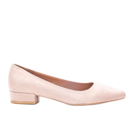 Décolleté beige con tacco alto di Jody