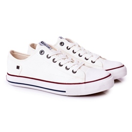 Sneakers da uomo in pelle Big Star II174001 Bianco