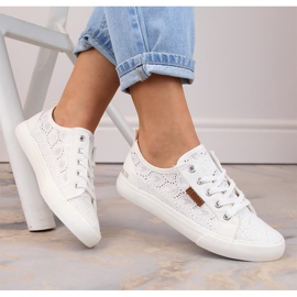 Sneakers Big Star in pizzo bianco W274925 bianca