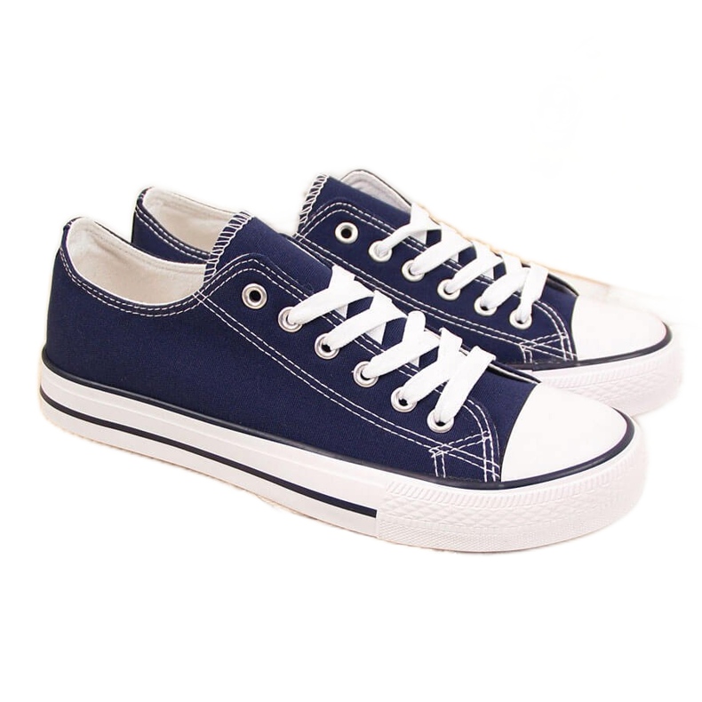 Sneakers basse Atletico blu navy