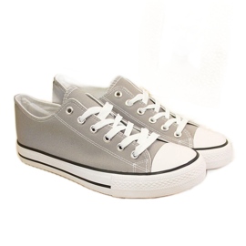 Sneakers basse Atletico grigie grigio