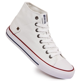 Sneakers alte bianche Big Star DD274332 bianca
