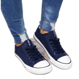 Sneakers basse blu navy Big Star DD274335