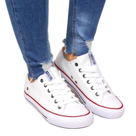 Sneakers basse bianche Big Star DD274336 bianco