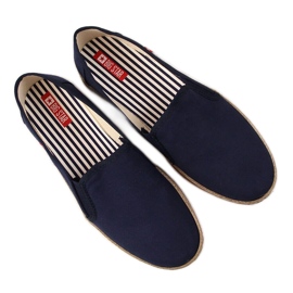 Espadrillas da donna slip on blu navy Big Star FF276036