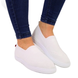 Sneakers slip on da donna bianche Big Star FF274A608 bianca