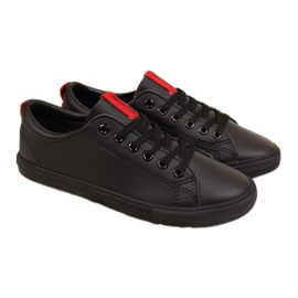 Low-top in ecopelle nera Big Star DD274687 nero