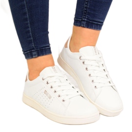 Sneakers basse bianche in ecopelle Big Star DD274583 bianca