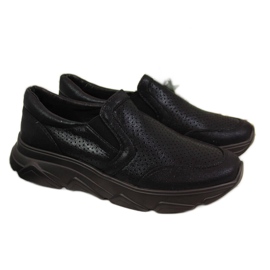 Scarpe slip-on sportive da donna Jezzi nere nero