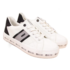 Sneakers basse da donna bianche Big Star II274071 bianco
