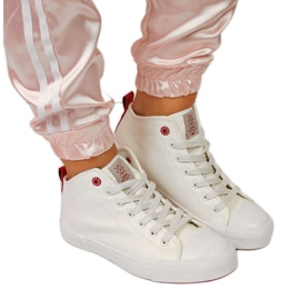 Sneakers bianche alla caviglia Cross Jeans II2R4033C bianco