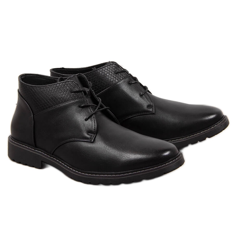 Scarpe casual da uomo Nowacki nere isolate nero