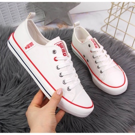 Sneakers bassa in ecopelle bianca Big Star JJ274130 bianco