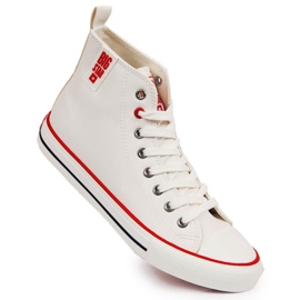High-top in similpelle bianca Big Star JJ274132 bianco
