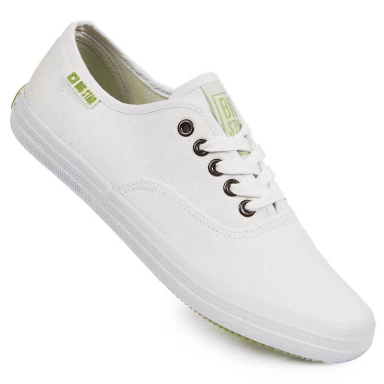 Sneakers Big Star bianche in tessuto JJ274260 bianca