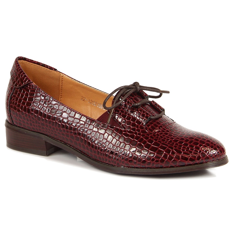 Scarpe laccate marroni Potocki marrone