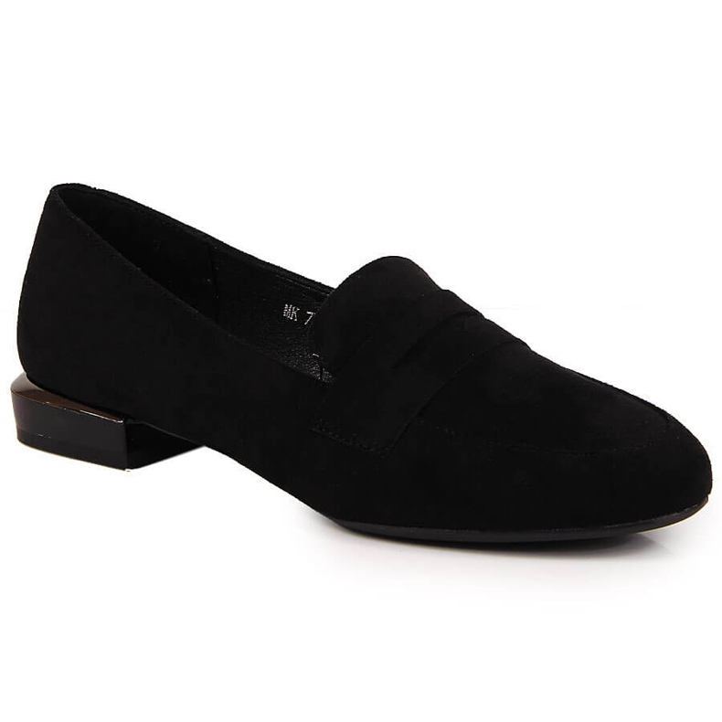 Scarpe da donna nere, mocassini di Sergio Leone nero