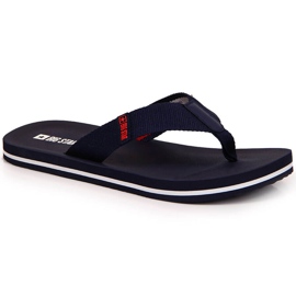 Ciabatte da uomo Big Star JJ174518 blu navy