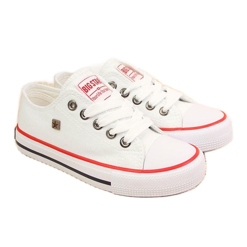 Sneakers bianche per bambini Big Star FF374200 ['bianca'] bianca
