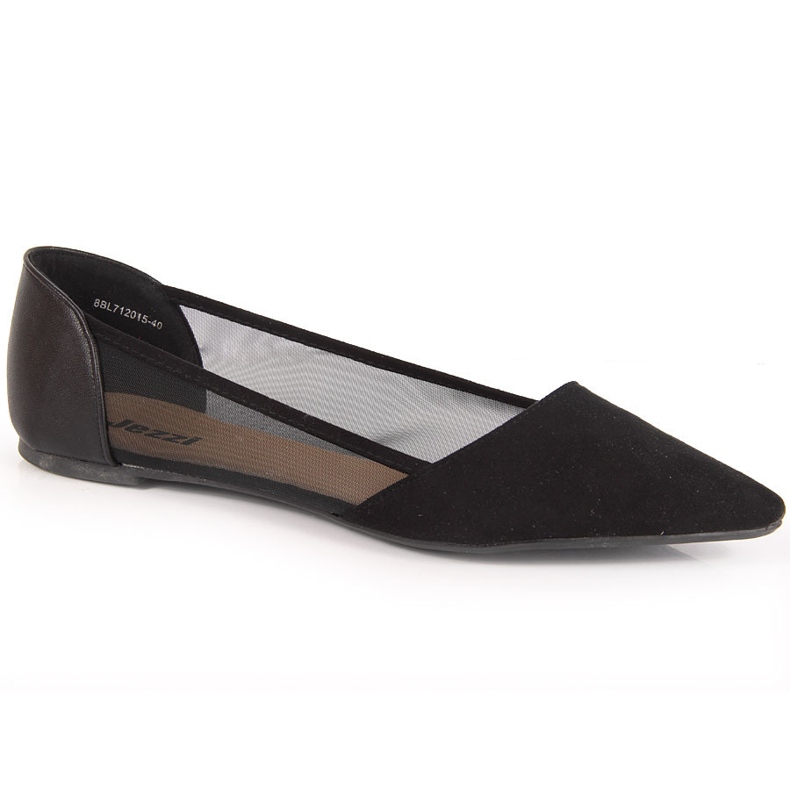 Women's Ballerinas Black Spitz Evento 8BL71-2015 nero