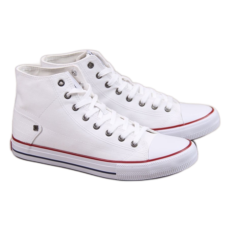 Sneakers alte bianche da uomo Big Star DD174251 bianca