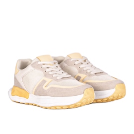Sneakers Misano da donna gialle beige giallo