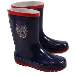 American Club Galosce americane da ragazzo impermeabili blu navy