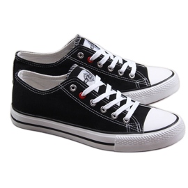 Sneakers basse da uomo, nere NEWS nero