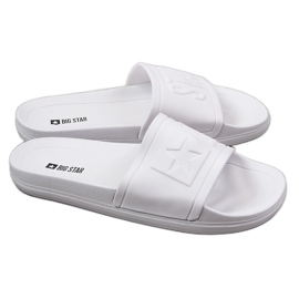 Ciabatte da spiaggia bianche Big Star DD274A268 bianco