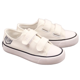 Sneakers bianche da bambino con velcro Big Star FF374061 bianca