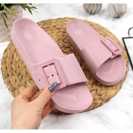 Ciabatte da mare da donna rosa in schiuma Big Star FF274A387