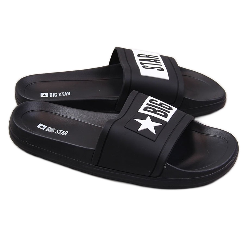 Ciabatte da piscina nere per bambini Big Star DD374150 nero