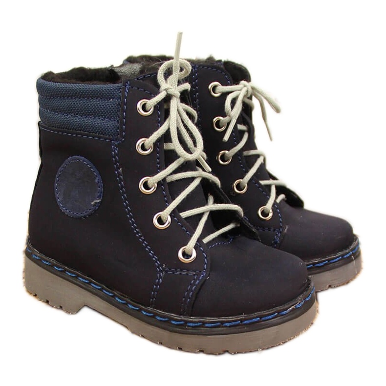 Stivaletti da bambino blu navy Kornecki 4984