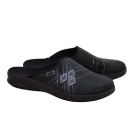 Ciabatte da casa da uomo Befado nere nero