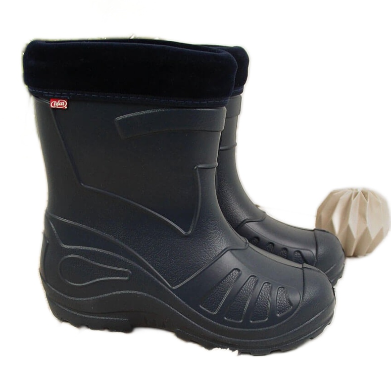 Doposci da bambino con scaldamuscoli removibile, Befado blu navy