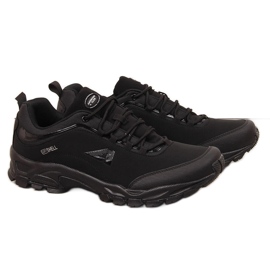Scarpe da trekking impermeabili da uomo Black American Club nero