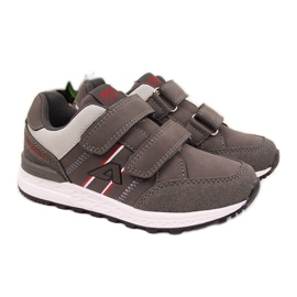 Velcro American Club da ragazzo sportivo grigio