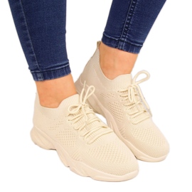 Calzini da donna Filippo beige scarpe sportive