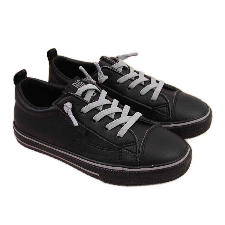 Scarpa bassa da bambino in ecopelle Big Star nera HH374038 nero