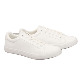 Scarpa bassa da uomo in ecopelle bianca Big Star II174028 bianco