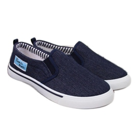 Sneakers slip-on da uomo Atletico blu navy