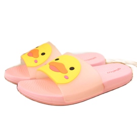 Ciabatte da bambina Atletico rosa per la piscina