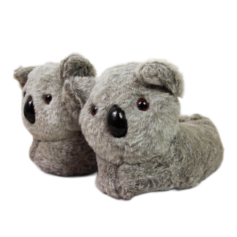 Ciabatte per bambini animali domestici koala grigio