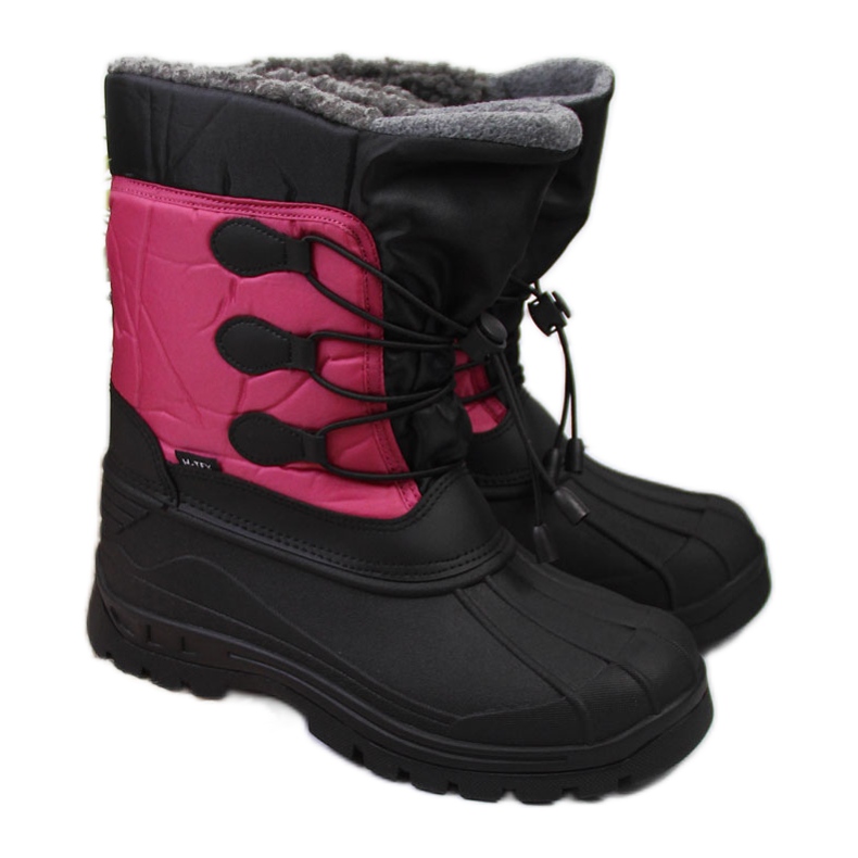 Doposci da donna impermeabili isolanti rosa Gallop nero
