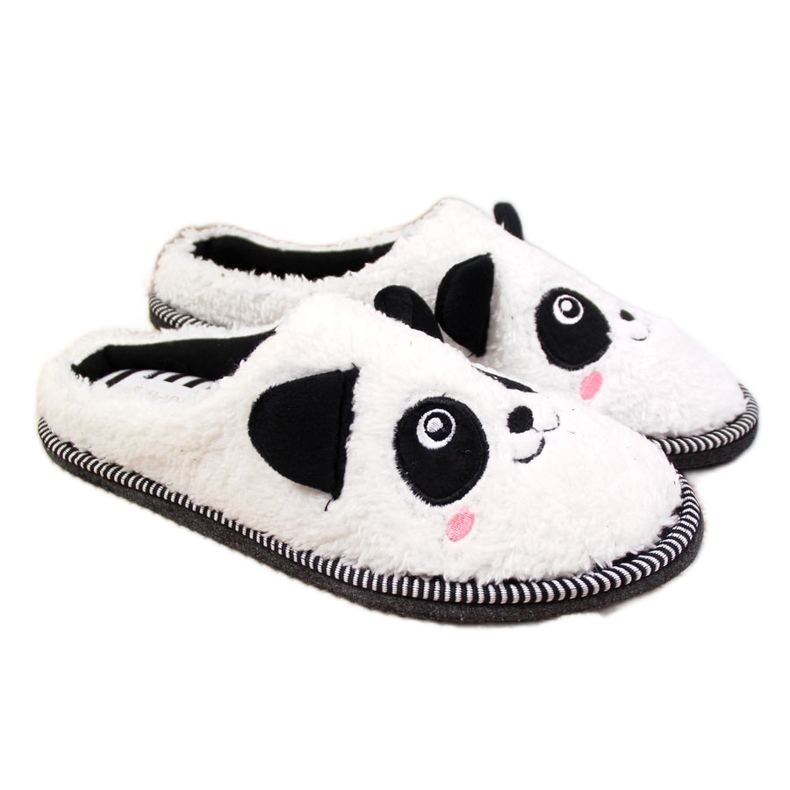 Ciabatte da donna animali domestici panda Galop bianca
